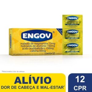 Engov Com 12 Comprimidos Cosmed