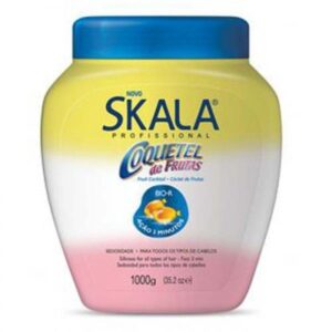 15361839227-074e3791bd7b95821495c8c917270dc2.jpg Creme de Hidratação Skala Coquetel de Frutas Com 1kg