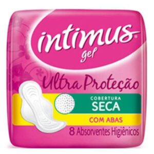 15363709403-7896007540631.jpg Absorvente Intimus Seca Com Abas Com 8 Unidades