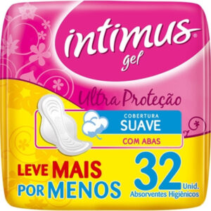 15363709417-7896007544059.jpg Absorvente Intimus Tripla Protecao Seca Com Abas Com 32 Unidades