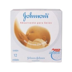 Absorvente Para Seios Johnsons Com 12 Unidades