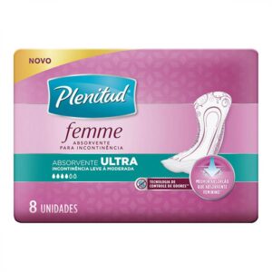 Absorvente Plenitud Femme Ultra Com 8 Unidades