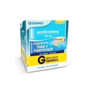 Acetilcisteina Granulado 600mg Com 16 de 5g Cada Envelopes Germed Genéricos