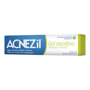 Acnezil Base Gel 100mg/g Cor Bege Com 10g Cimed