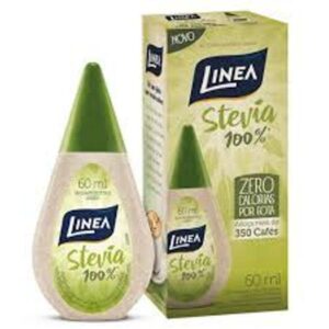 15363709515-7896001210103.jpg Adoçante Líquido Linea 100% Stevia Com 60ml