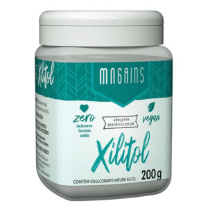 Adoçante Vegano Magrins Xilitol Com 200g
