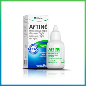Aftine Suspensão Oral Gotas Com 20ml Cifarma