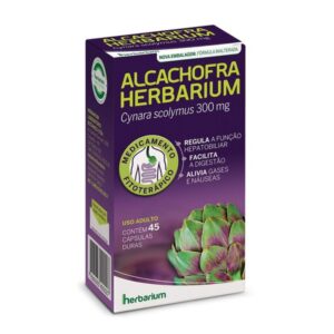 Alcachofra 300mg Com 45 Cápsulas Dura Herbarium