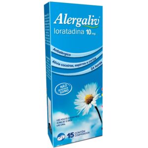 Alergaliv 10mg Com 15 Comprimidos Legrand