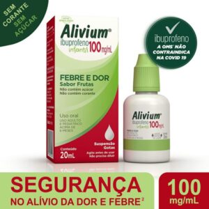 Alivium 100mg/ml Suspensão Oral Gotas Com 20ml