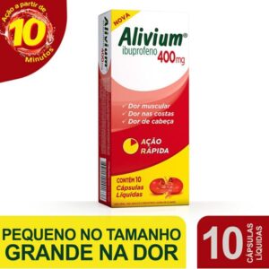 Alivium 400mg Com 10 Cápsulas Mole Cosmed