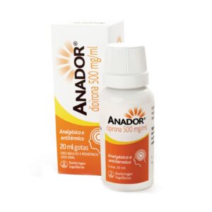 Anador 500mg/ml Solução Oral Gotas Com 20ml Sanofi Medley