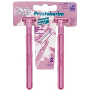 Aparelho de Barbear Gillette Prestobarba Feminino Com 2 Unidades