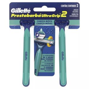 Aparelho de Barbear Gillette Prestobarba Ultragrip Com 2 Unidades