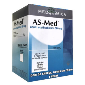 As-Med 500mg Com 200 Comprimidos Medquimica