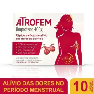 Atrofem 400mg Com 10 Cápsulas Mole Cosmed