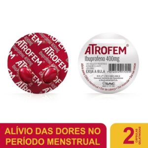 Atrofem 400mg Com 2 Cápsulas Mole Cosmed