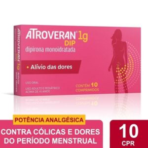 Atroveran Dip 1g Com 10 Comprimidos Cosmed