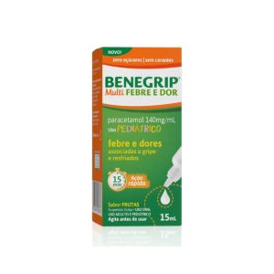 Benegrip Multi Febre e Dor Suspensão Oral Gotas Com 15ml Cosmed