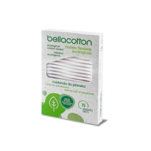 Hastes Flexiveis Bellacotton Com 75 Unidades