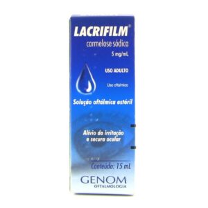 Lacrifilm 5mg/ml Solução Oftálmica Com 15ml Genom