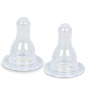 Bico de Mamadeira Pepeta Silicone Redondo Tamanho 2 Unidade
