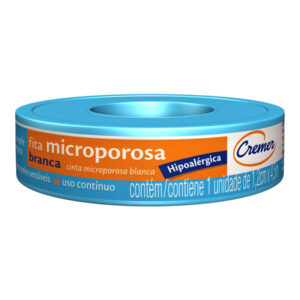Fita Microporosa Cremer Branco 1,2cm x 4,5m Unidade