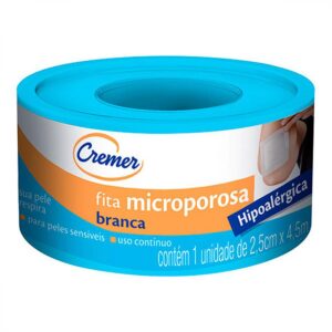 Fita Microporosa Cremer Branco 2,5cm x 4,5m