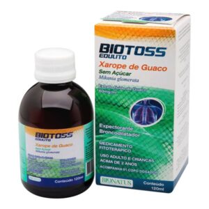 Biotoss Edulito 60mg/ml Xarope Com 120ml Bionatus