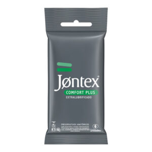 Preservativo Jontex Confort Plus Com 6 Unidades