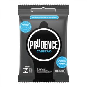 Preservativo Prudence Cabeção Com 3 Unidades