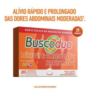 Buscoduo 10mg + 500mg Com 20 Comprimidos Boehringer
