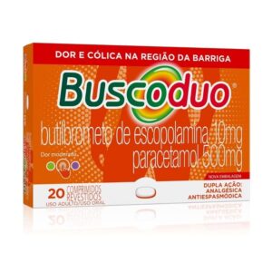 Buscoduo 10mg + 500mg Com 20 Comprimidos Cosmed