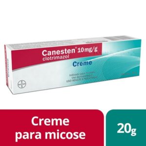 Canesten 10mg/g Creme Dermatológico Com 20g Bayer