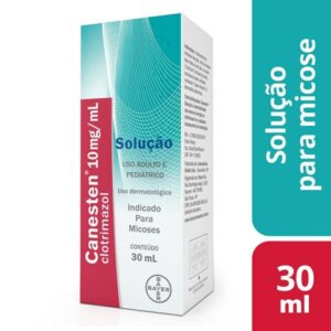 Canesten 10mg/ml Solução Gotas Dermatológicas Com 30ml Bayer