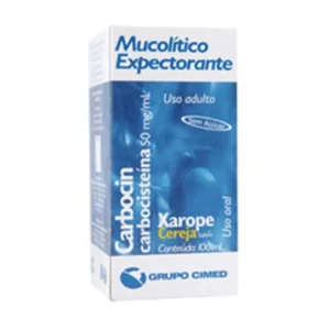Carbocin 50mg/ml Xarope Com 100ml Cimed