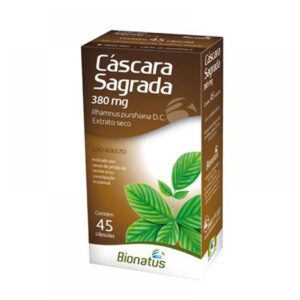 Cáscara Sagrada Bionatus 380mg Com 45 Cápsulas
