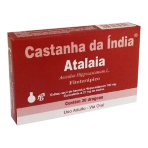 Castanha da India Atalaia 100mg Com 30 Drageas Farmabraz