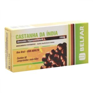 Castanha da India Com 60 Comprimidos Belfar