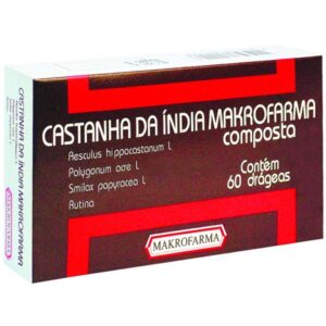 Castanha da India Com 60 Comprimidos Makrofarma