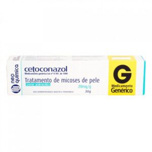 Cetoconazol 20mg/g Creme Dermatológico Com 30g Neo Quimica Genéricos