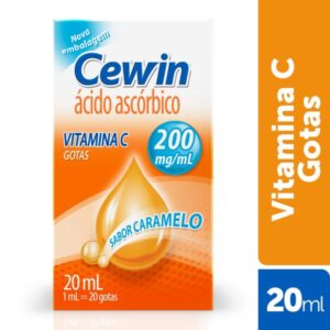 Cewin Vitamina C 200mg/ml Solução Oral Com 20ml Sanofi Medley