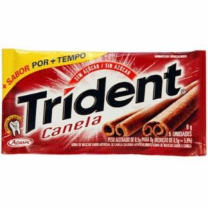 Chiclete Trident Canela Com 8g