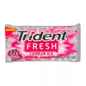 Chiclete Trident X Fresh Cereja Ice Com 8g