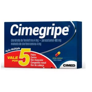 Cimegripe Com 10 Capsulas Cimed