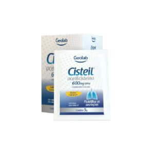 Cisteil Granulado 600mg Com 16 Envelopes de 5g Cada Geolab