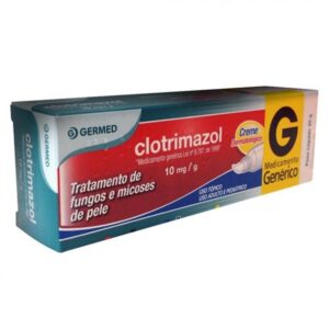 Clotrimazol 10mg/g Creme Dermatológico Com 20g Germed Genéricos