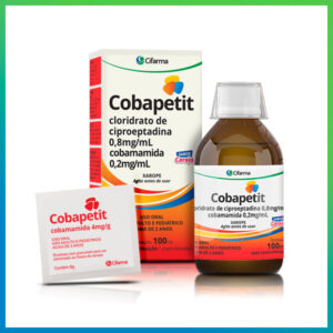 Cobapetit 0,8mg/ml 4mg/g Xarope Com 100ml Cifarma