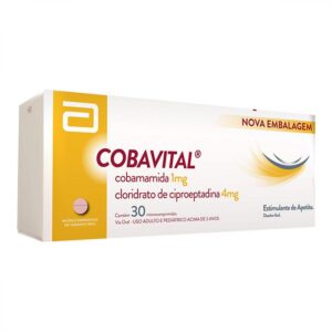 Cobavital 1mg + 4mg Com 30 Comprimidos Abbott