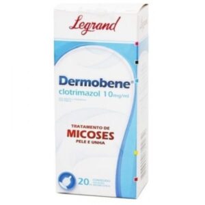 Dermobene 10mg/ml Solução Tópica Gotas Com 20ml Legrand